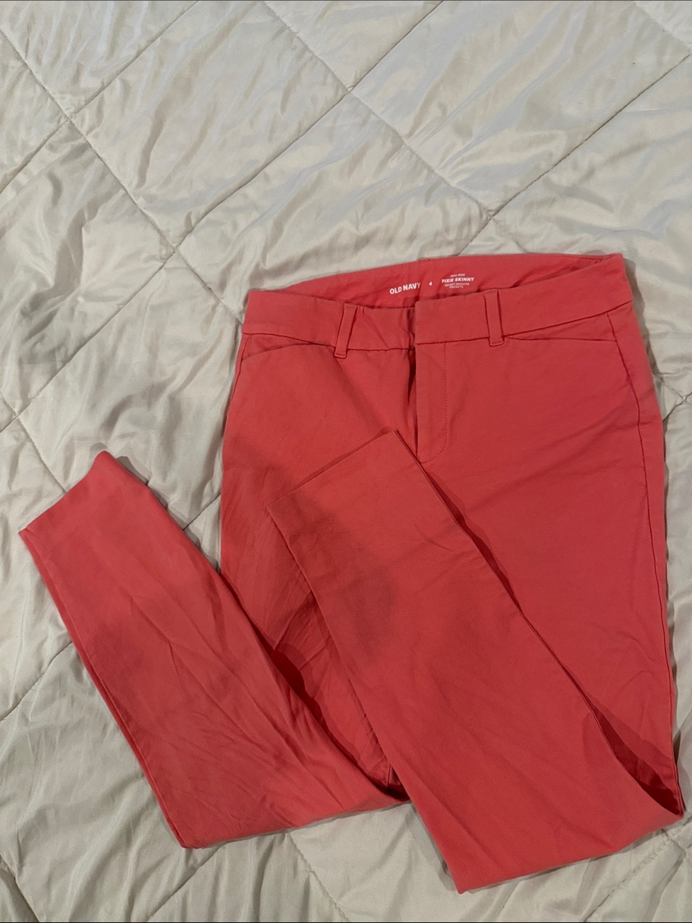 Old Navy Women'a Coral Slim Stretch Pants